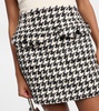 Adriel houndstooth miniskirt