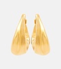 Olivia Medium gold-plated hoop earrings