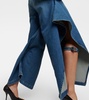 High-rise wide-leg jeans