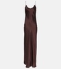 Cami silk slip dress