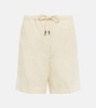 Tailored drawstring shorts