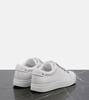 Antibes pearl-embellished leather sneakers