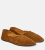 Canal suede loafers