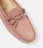 Suede loafers