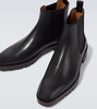 Alpinosol leather Chelsea boots