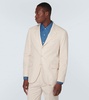 Cotton and cashmere-blend suit