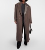 Dundee oversized wool-blend coat