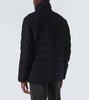 Cashmere puffer jacket