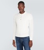 Cotton polo sweater