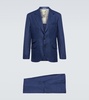 Linen, wool and silk suit