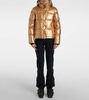 Hella metallic down ski jacket