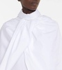 Aleida cotton cape shirt