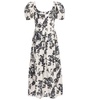 Salvina floral cotton midi dress