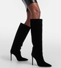 So Matignon 105 velvet knee-high boots