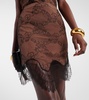 Ramage Tattoo lace miniskirt