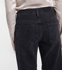 Neve low-rise straight jeans