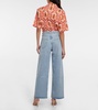 Low Slung Baggy wide-leg jeans