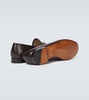 leather York Chain loafers