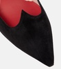 I Love Vivier suede pumps