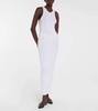 Tikea ribbed-knit maxi dress