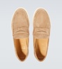 Suede loafers