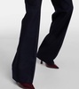 Edward wool and cashmere wide-leg pants