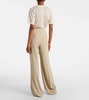 Auden high-rise wide-leg pants