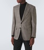 Shelton houndstooth wool-blend blazer