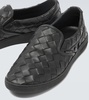 Sawyer leather slip-on sneakers