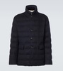 Cashmere puffer jacket