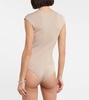 Barbara ribbed-knit bodysuit