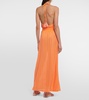 Maeva halter-neck maxi dress