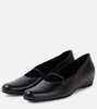 Marion leather ballet flats