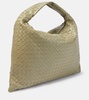 Hop Intrecciato Large leather tote bag