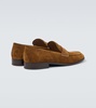 George suede penny loafers