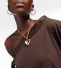 Paulette 14kt gold pendant necklace