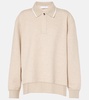 Genevieve cloque polo sweater