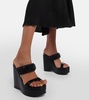 Amoure Wedge 130 leather sandals