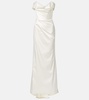 Bridal Nova Cora satin gown