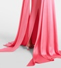 Ophelia crepe & satin maxi dress