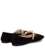 Jimmy Choo Ade Suede Leather Ballet Flats