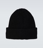 Goggle wool beanie