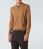 Wool polo shirt