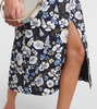 Colleen floral linen-blend midi dress