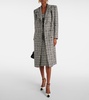 Lurex® tweed coat