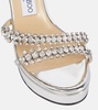 Bing Wedge 120 metallic sandals