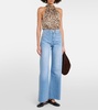 Taylor high-rise wide-leg jeans