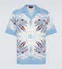 Gucci Bandana cotton bowling shirt