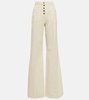 High-rise wide-leg jeans