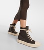 Geobasket suede high-top sneakers